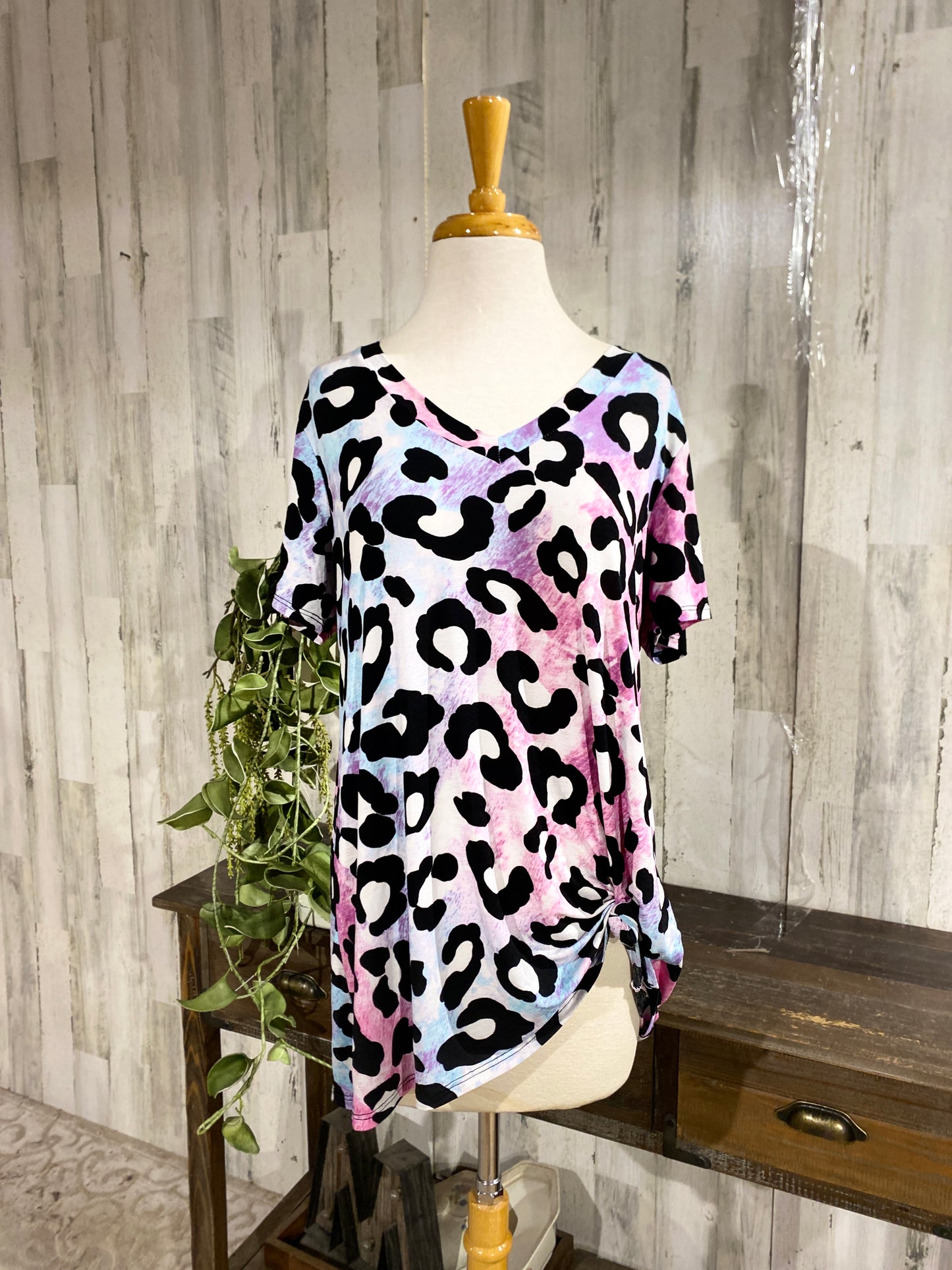 Womens Hemish Top Sz Med