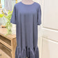 Womens Navy Chico's Dress XL EUC