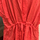 Womens Orange Final Touch Dress Size Large