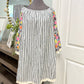 Womens Philosophy Embroidered Dress 2X EUC