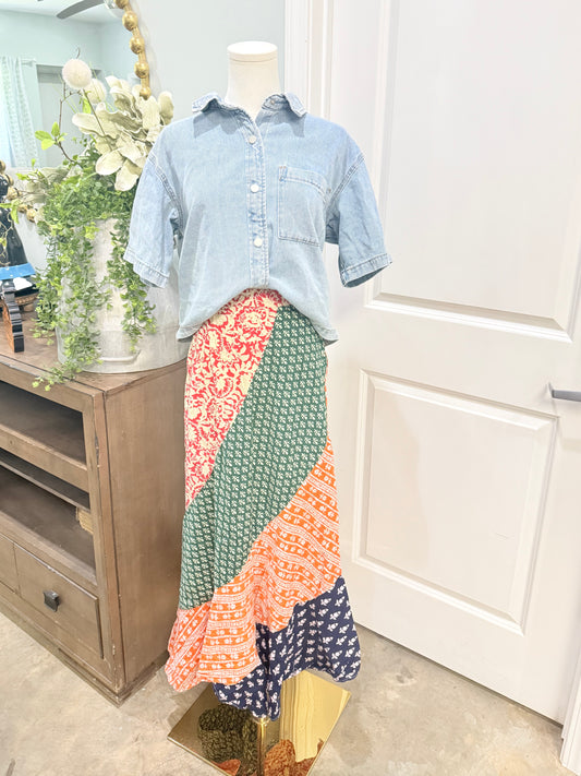 Womens Free People Maxi Skirt Size 2 EUC