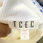 Womens TCEC White Bodysuit Small EUC