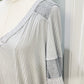 Womens POL Grey Tshirt Small EUC