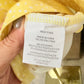 Womens Luxology Yellow Polka Dot Blouse Large EUC