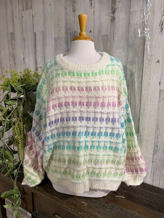 Womens Lovely Melody Sweater XLarge