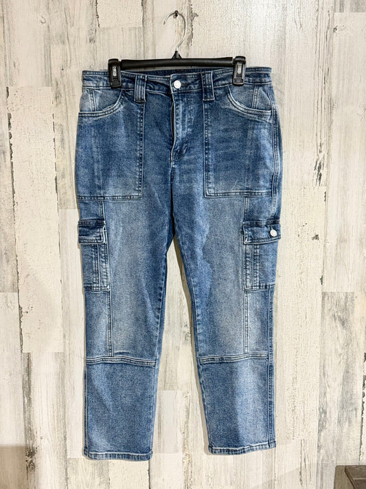 Womens Kancan Cargo Jeans Size 9