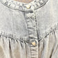 Womens Jane & Delancey Denim Blouse XL EUC
