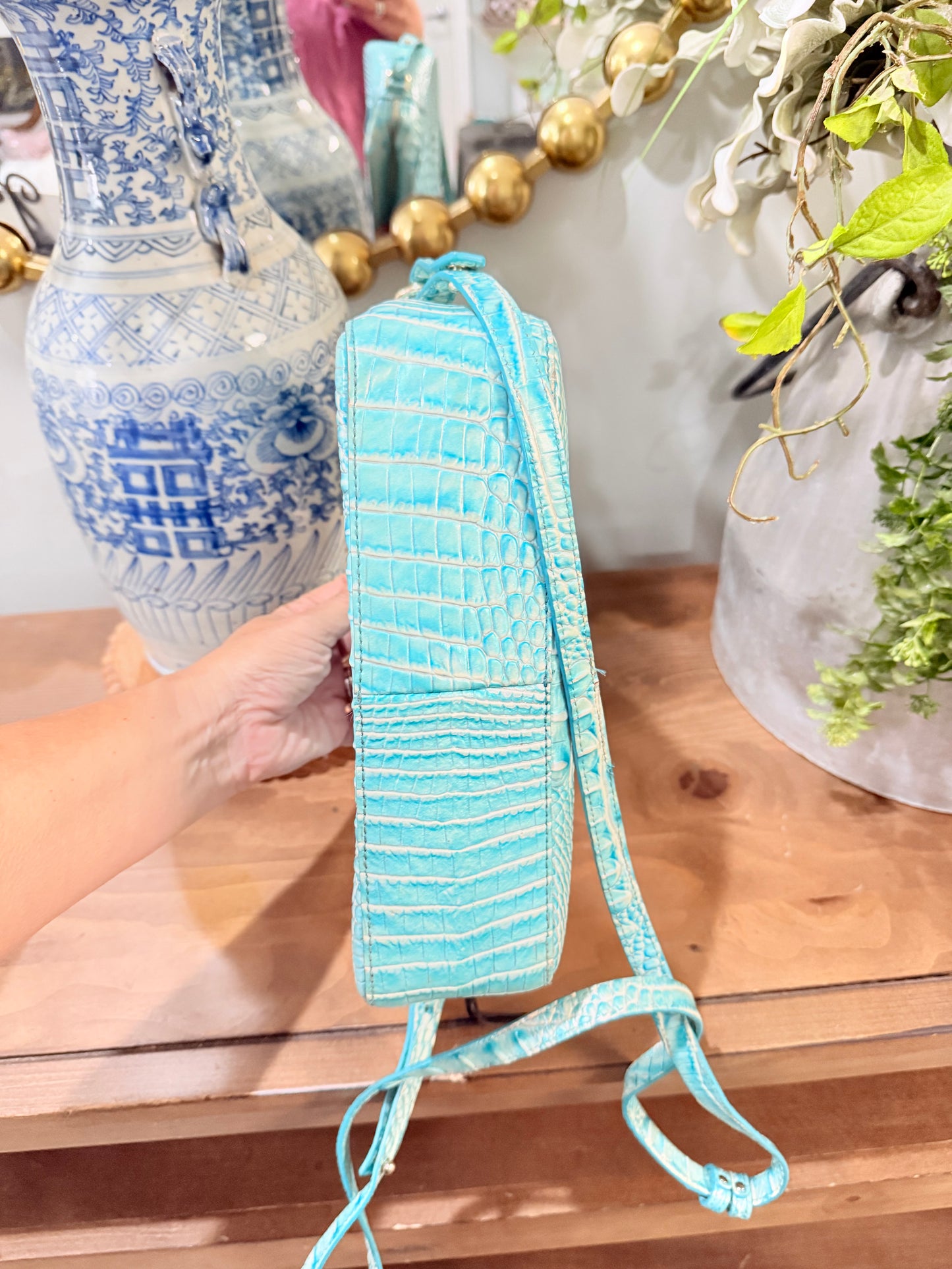 Brahmin Snake Print Bag
