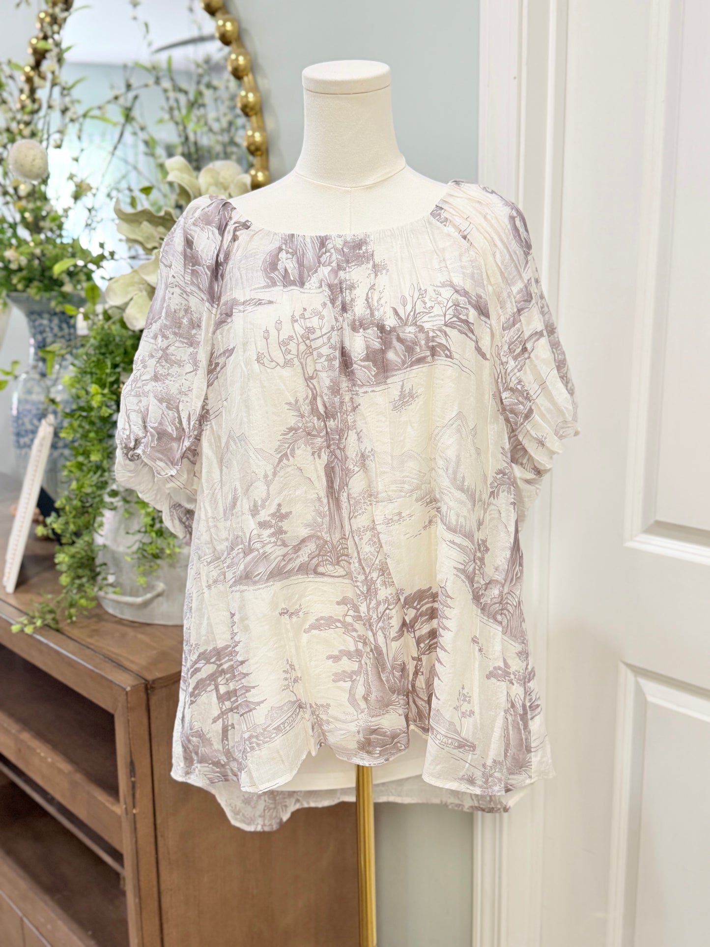 Womens Umgee Blouse 1X EUC