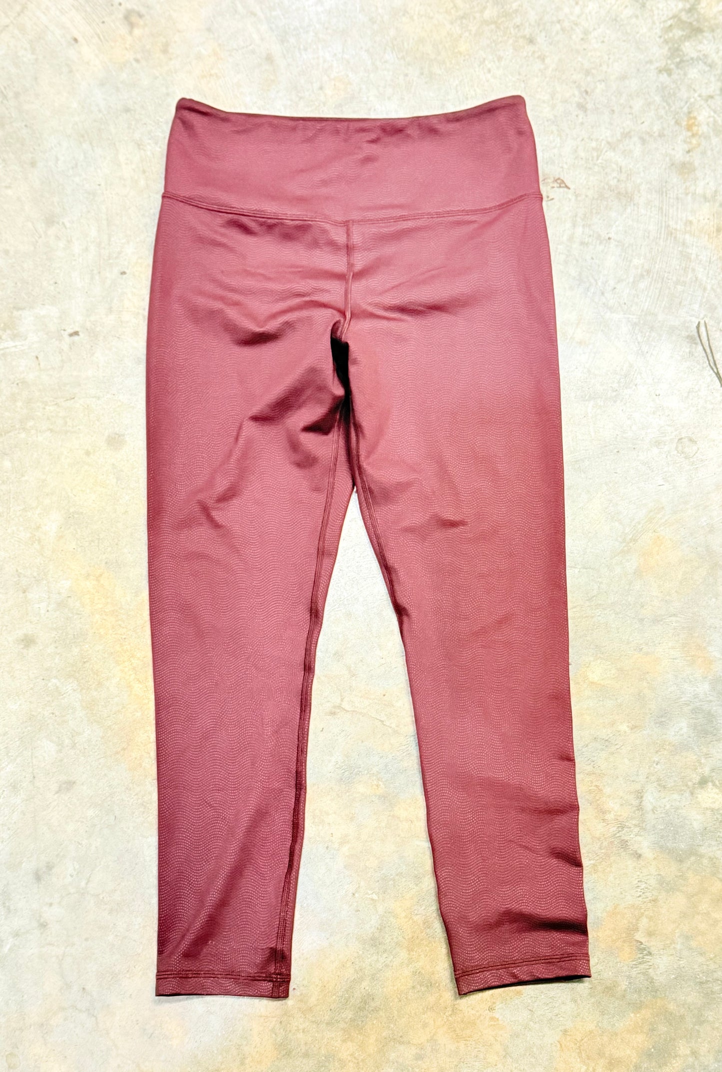 Womens Brown Zyia Leggings 8-10 EUC