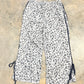Womens Leopard Pants Size Large EUC