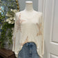Womens POL Leopard Oversized Blouse Large EUC