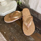 Womens Michael Kors Glitter Flip Flops Retails $65 Sz 7