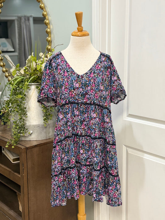 Womens Wild Fable Floral Dress Size XL