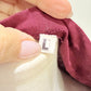 Womens Burgundy Embroidered Tunic Large EUC