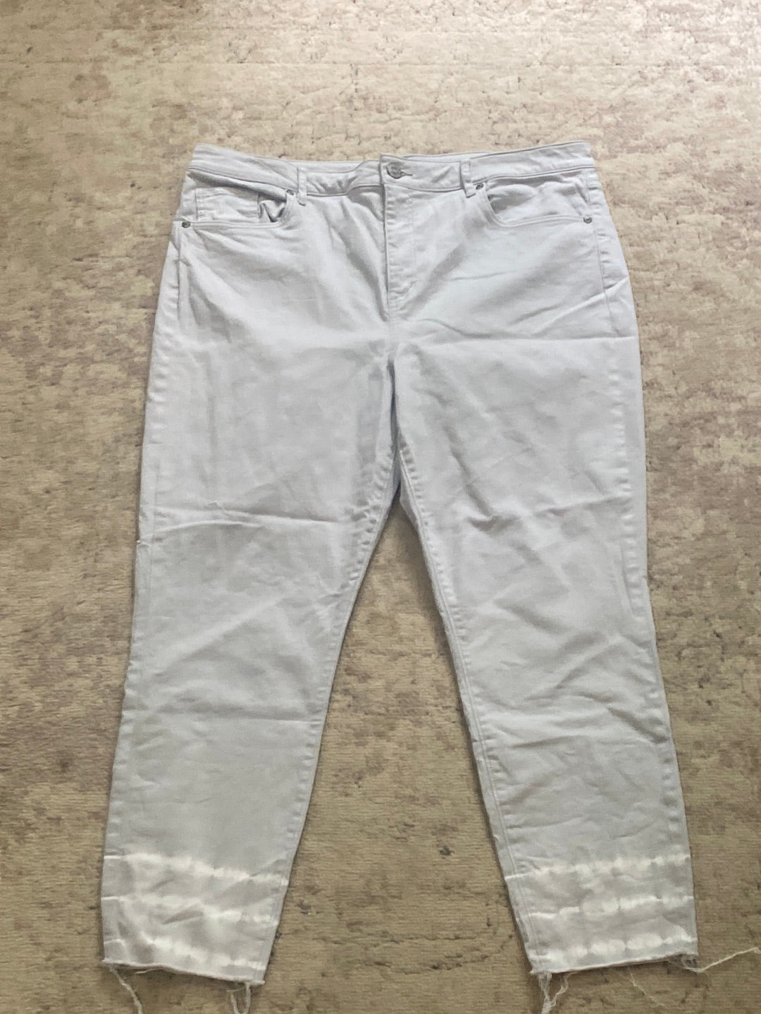 Womens Grey Loft Jeans Size 16