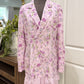 Womens TCEC Lavender Floral Dress Large NWT