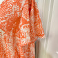 Womens Buddy Love Flutter Sleeve Blouse Small EUC