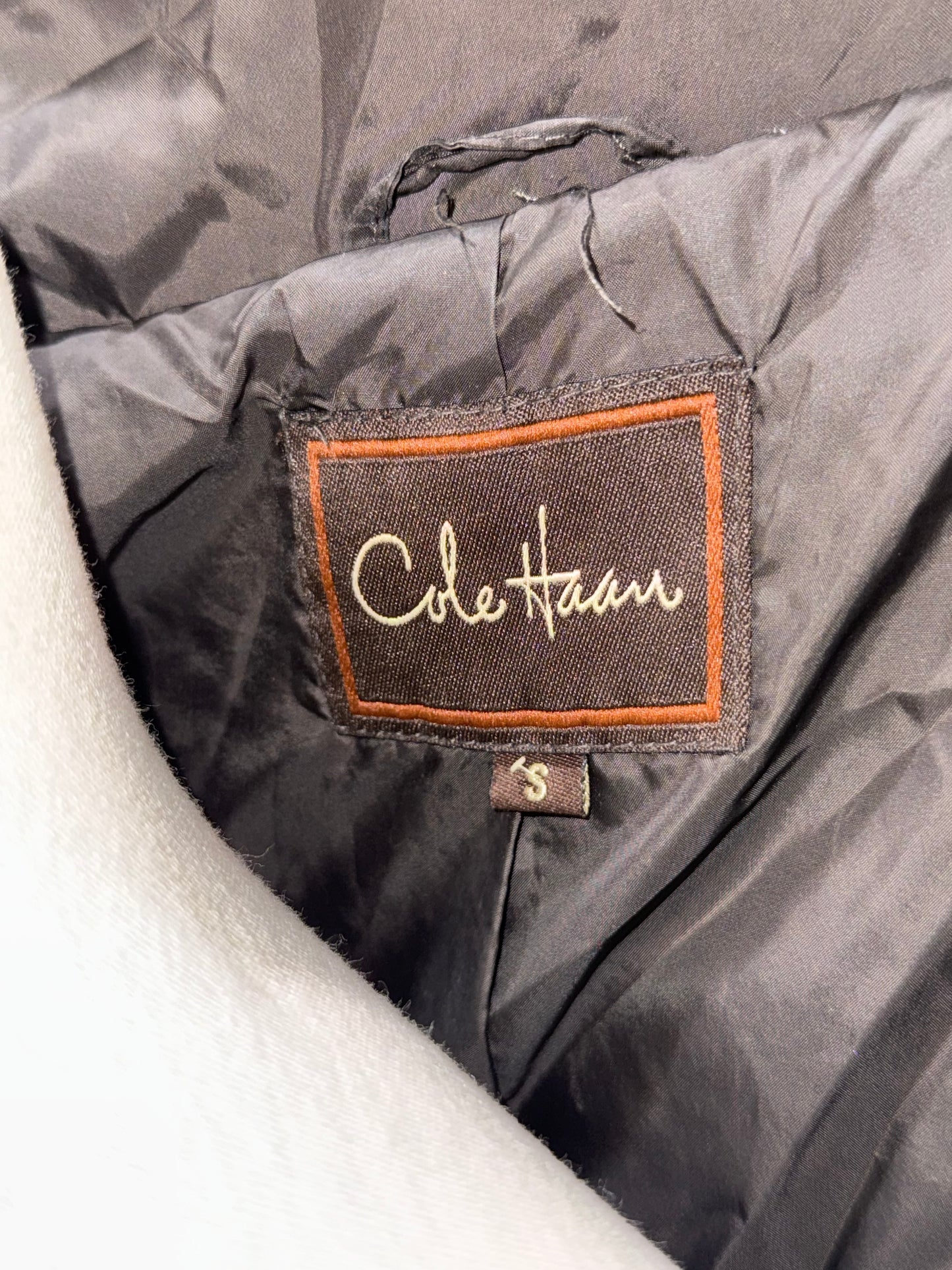 Womens Cole Haan Packable Coat Size Small