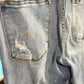 Womens Splatter Paint Judy Blue Jeans Size 15