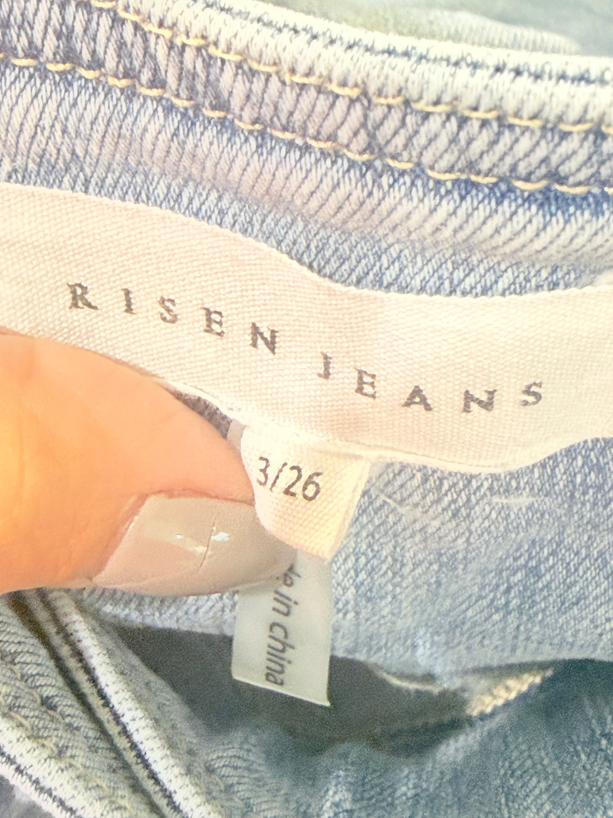 Womens Risen Skinny Jeans Size 3/26 EUC