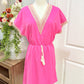 Womens Pretty Garden Pink Midi Dress Small EUC