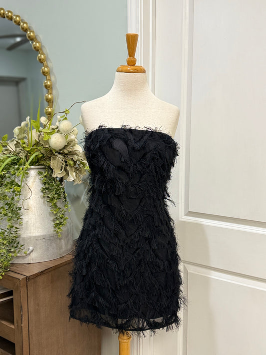 Womens LeLis Black Party Dress Size Medium