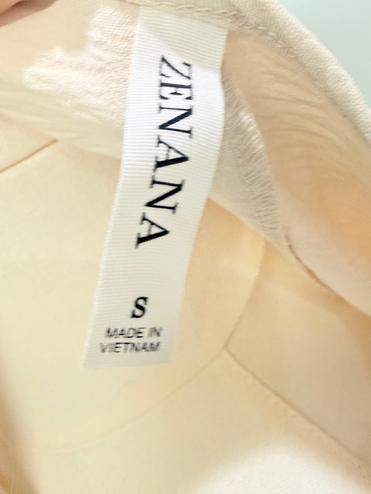 Womens Zenana Air Flow Blouse Small EUC