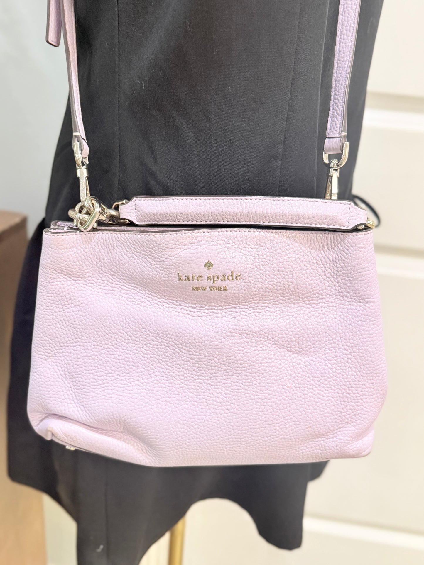 Kate Spade Lavender Purse EUC
