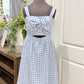Womens Gilli Checkered Dress Medium EUC