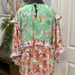 Womens Entro Peasant Blouse Size 1X