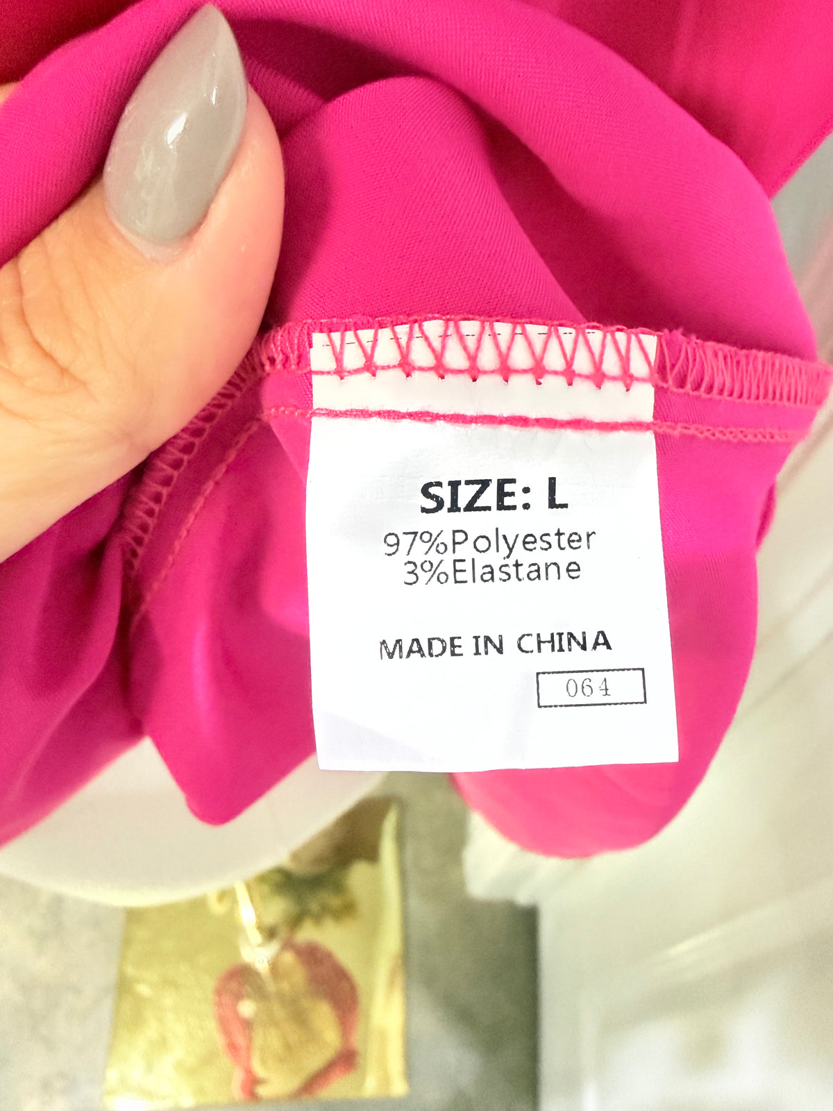 Womens Pink Flutter Sleeve Large EUC