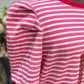 Womens Rebecca Minkoff Stripe Blouse XL NWT