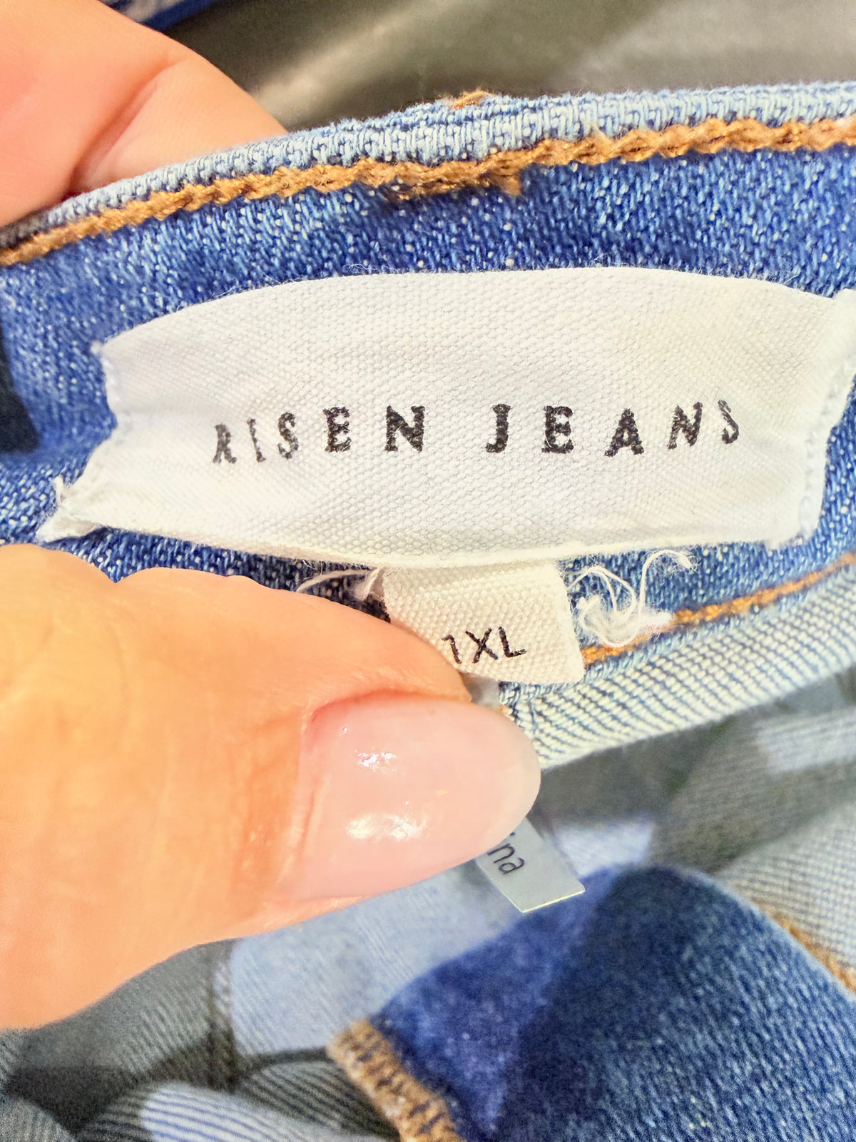 Womens Risen Flare Jeans Size 1XL EUC