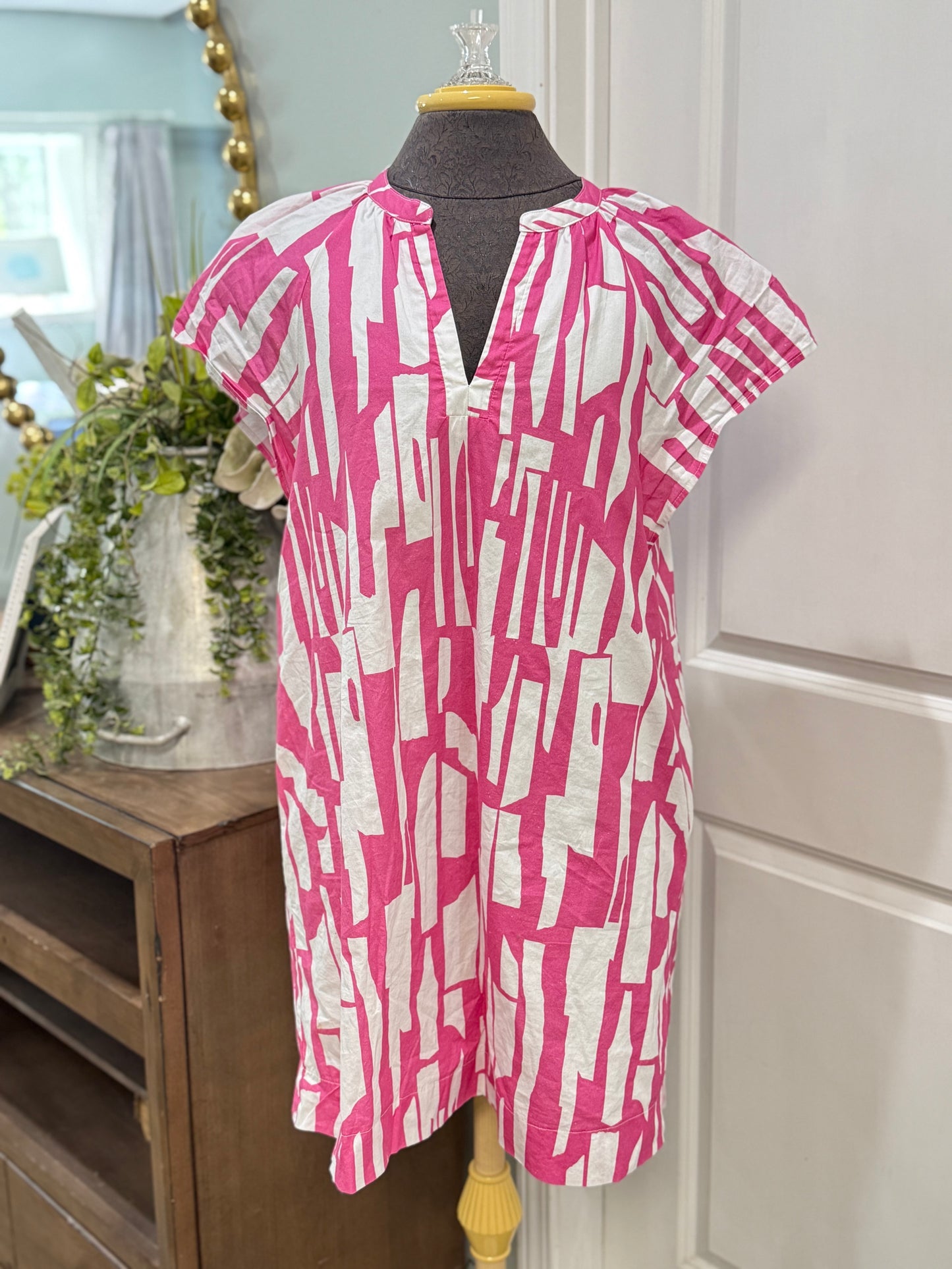 Womens Pinch Dress Large