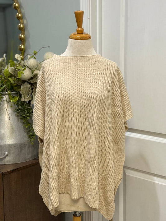 Womens Poncho Sweater Medium NWT $44