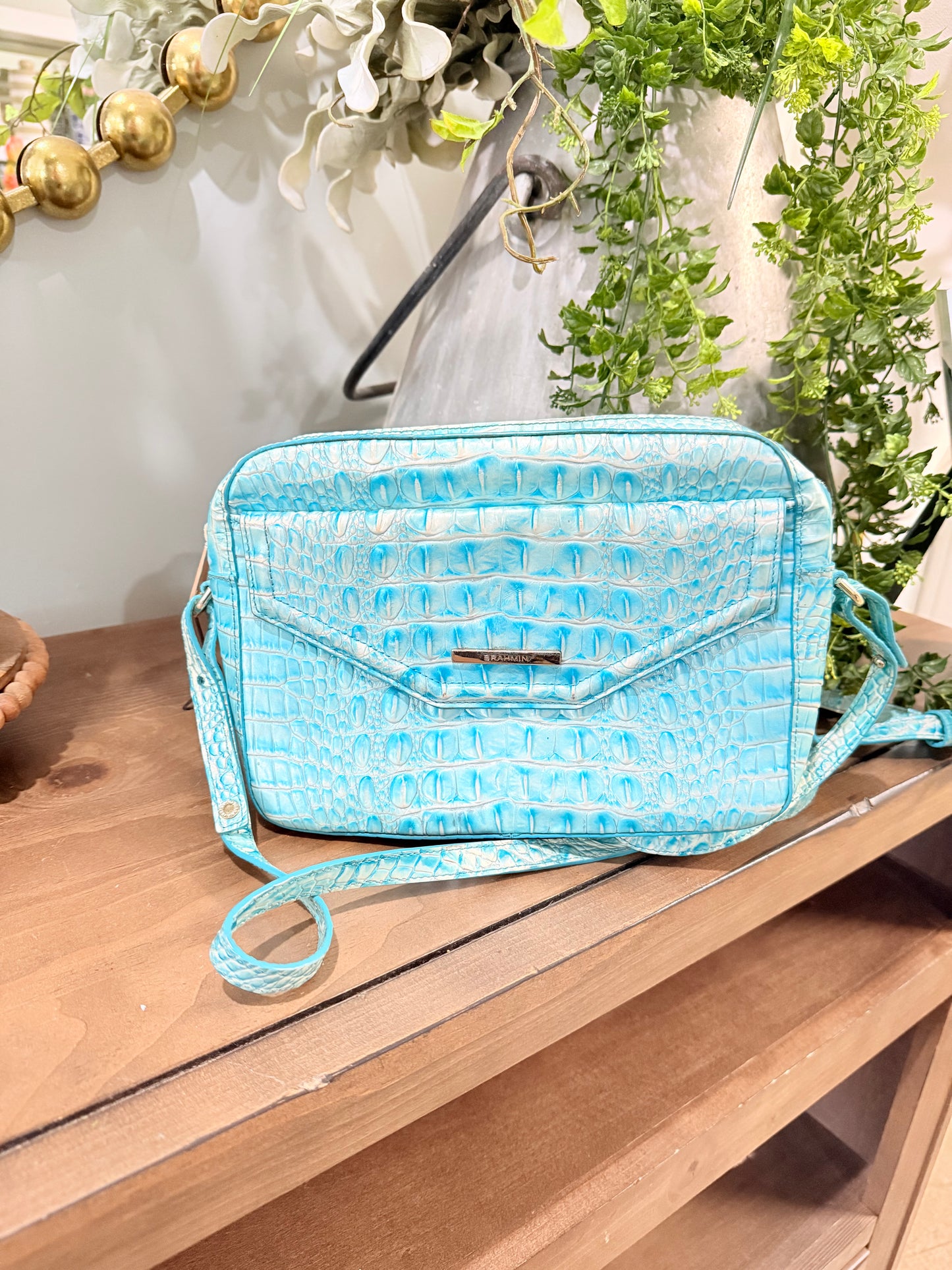Brahmin Snake Print Bag