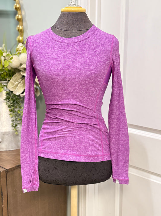 Womens Lululemon Purple Long Sleeve Size 8 EUC