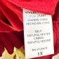 Womens Entro Red Blouse 1X EUC