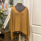 Womens Poncho Blouse Size S/M NWT