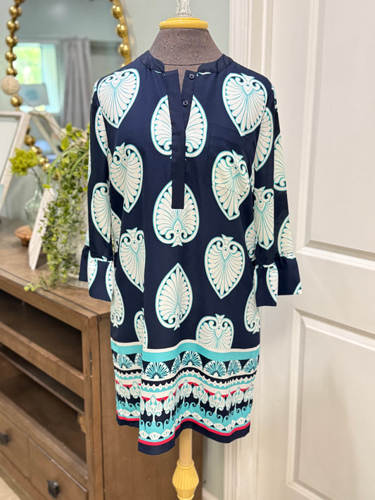 Womens Crown & Ivy Dress Beachwear Dress XL