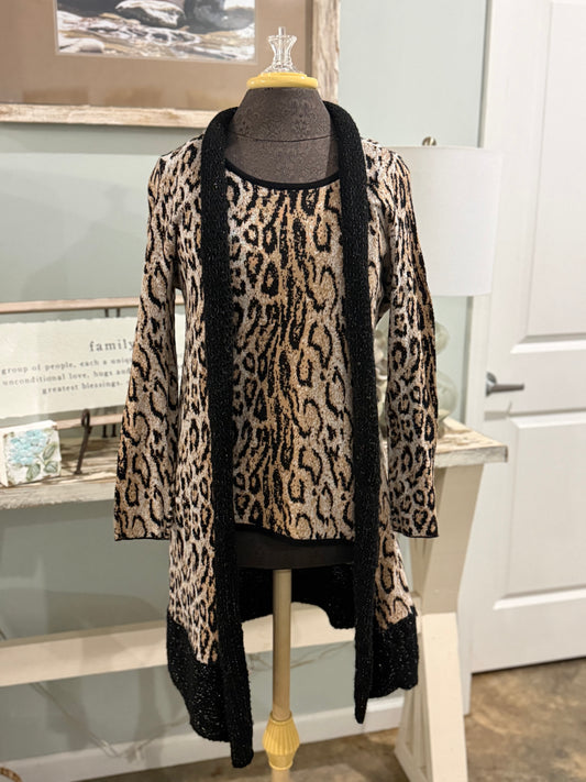 Womens Chicos 2pc Blouse Set Meidum