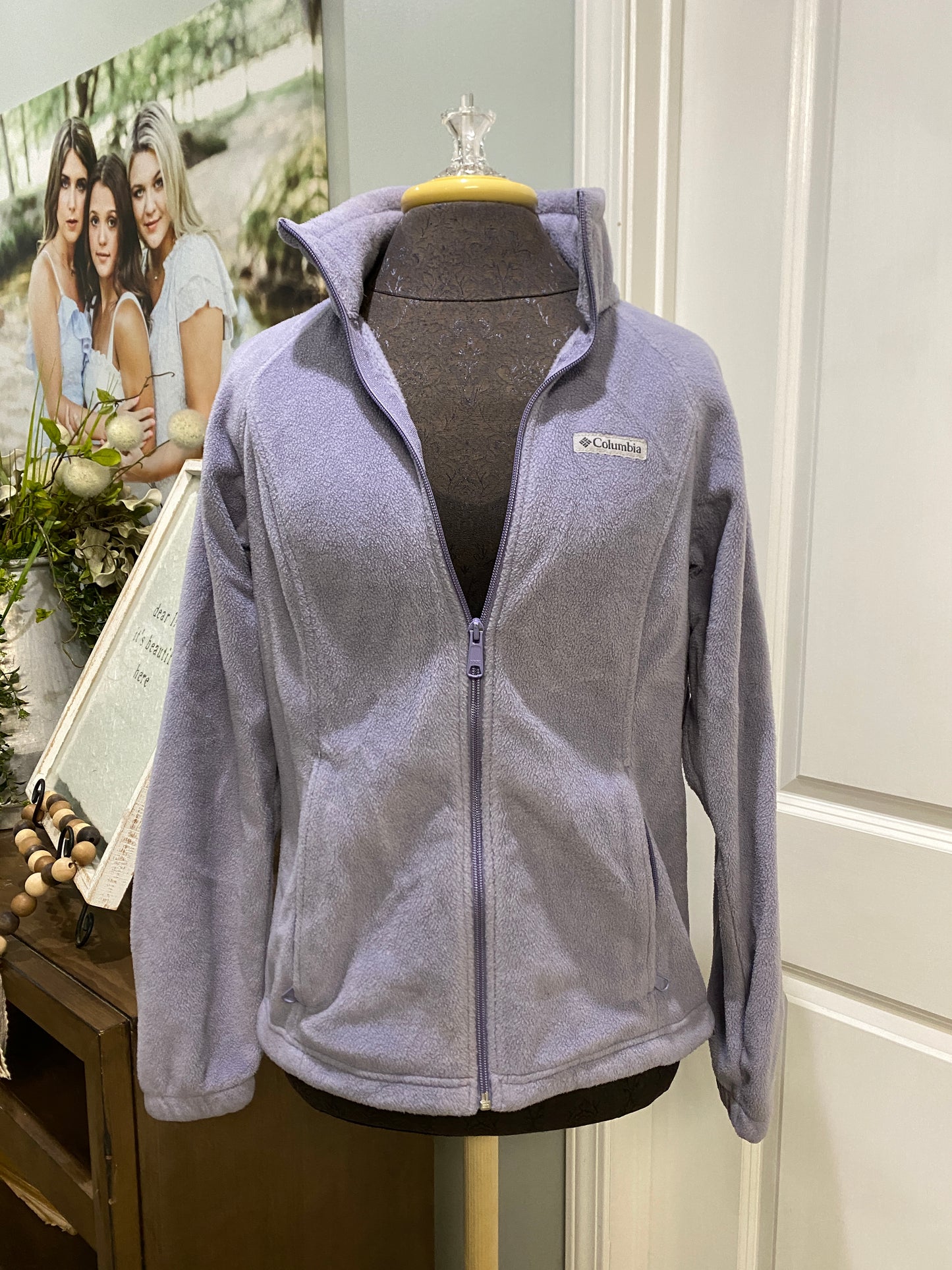 Womens Columbia Fleece Jacket Size Medium