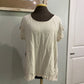 Womens Umgee Linen Floral Blouse Size Medium