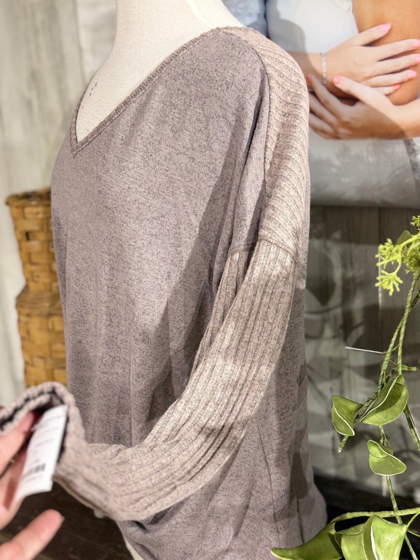 Womens White Birch Blouse Large