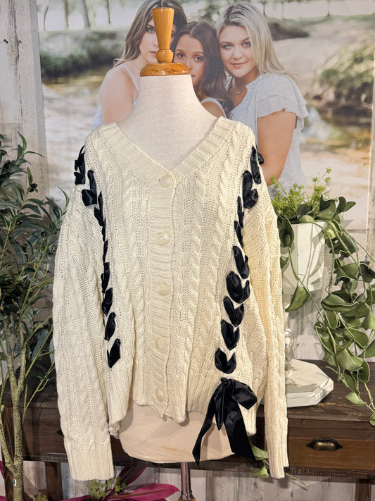 Women Lovelo Knit Sweater 1XL NWT