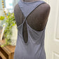 Womens Grey Athletic Tank Medium EUC