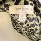 Womens Umgee Leopard Blouse XL EUC