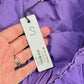 Womens Day+Moon Purple Bubble Skirt Small NWT