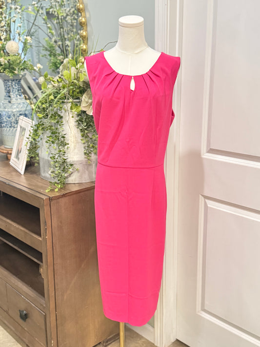 Womens Pink Business Like Dress Size 18 EUC